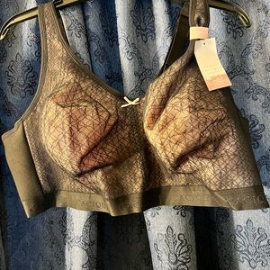 NWT Cacique Unlined  Full Coverage No Wire Bra 48DD